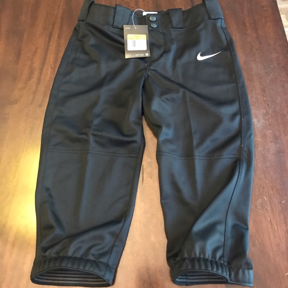 Girls Nike softball pants black-small